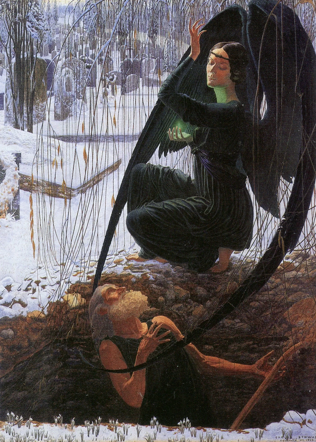 La morte del becchino